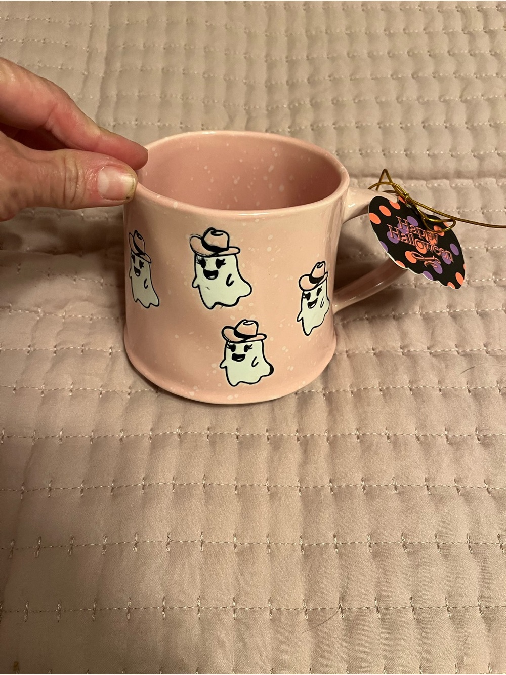 Halloween ghost mug
